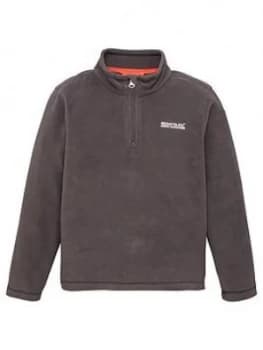 Regatta Boys Hot Shot Ii 1/4 Zip Fleece - Black