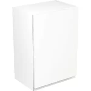 Kitchen Kit Flatpack J-Pull Kitchen Cabinet Wall Unit Super Gloss 500mm in White MFC