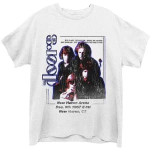 The Doors - New Haven Unisex Large T-Shirt - White