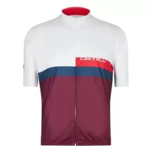 Castelli A Blocco SS Jersey - White