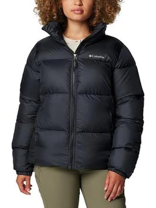 Columbia Black Puffect Ii Puffer Jacket Black Female XL 220895UK
