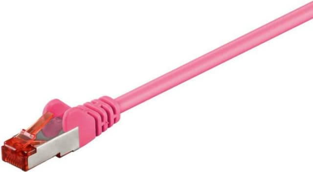 Microconnect SSTP605PI networking cable Pink 5m Cat6 S/FTP (S-STP)