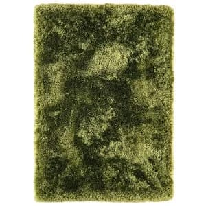 Asiatic Plush Shaggy Rug - 70 x 140cm - Green