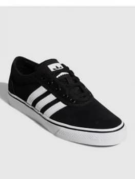 adidas Originals Adi-Ease Trainers - Black/White, Size 6, Men