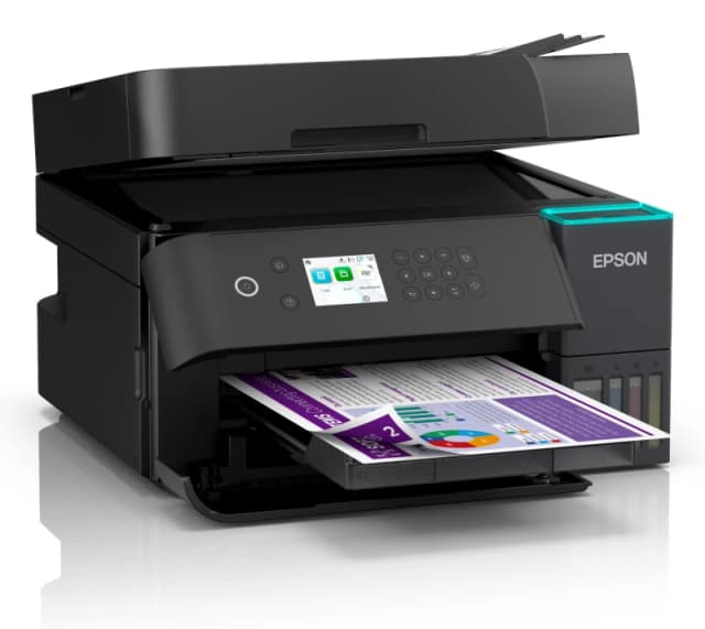 Epson EcoTank ET-3950 Wireless All In One Inkjet Printer - Black