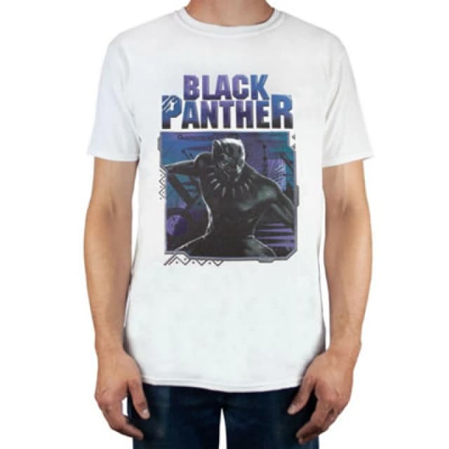 Marvel Short Sleeved T-Shirt White