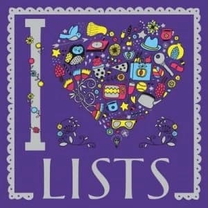 I Heart Lists Book