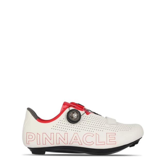 Pinnacle Radium Road Ladies Cycling Shoes White/Coral female 6.5 (39.5)