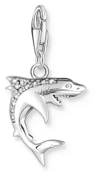 Thomas Sabo 1885-643-14 Charm Club Shark Silver Stones Jewellery