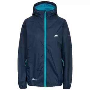 Trespass Womens/Ladies Qikpac Waterproof Packaway Shell Jacket (XXL) (Navy)