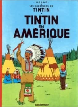 Tintin En Amrique by Herg Hardback