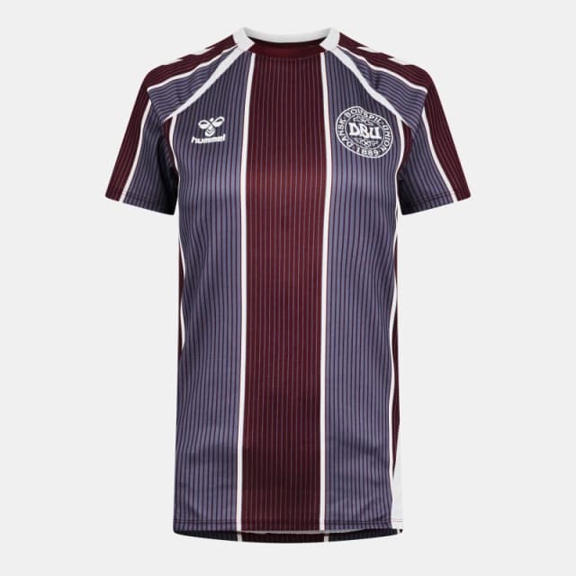 Hummel Denmark Pre Match Shirt 2025 Womens Multi female 8 (XS)