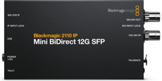 Blackmagic Design CONVNVIPF/IP/12GSFP video signal converter Active vi