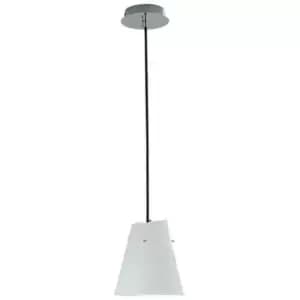 Fan Europe ermes Dome Pendant Ceiling Light White Black 18x27cm