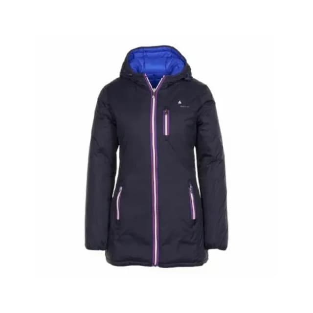 Peak Mountain Long reversible womens coat Peak Mountain Awill Bleu Female L