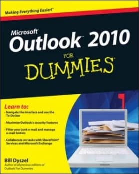Outlook 2010 for Dummies by Bill Dyszel Book