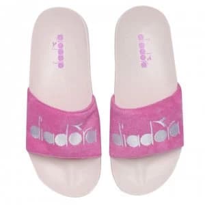 Diadora Serifos 90s Sponge Womens Pool Sliders - Sachet Pink