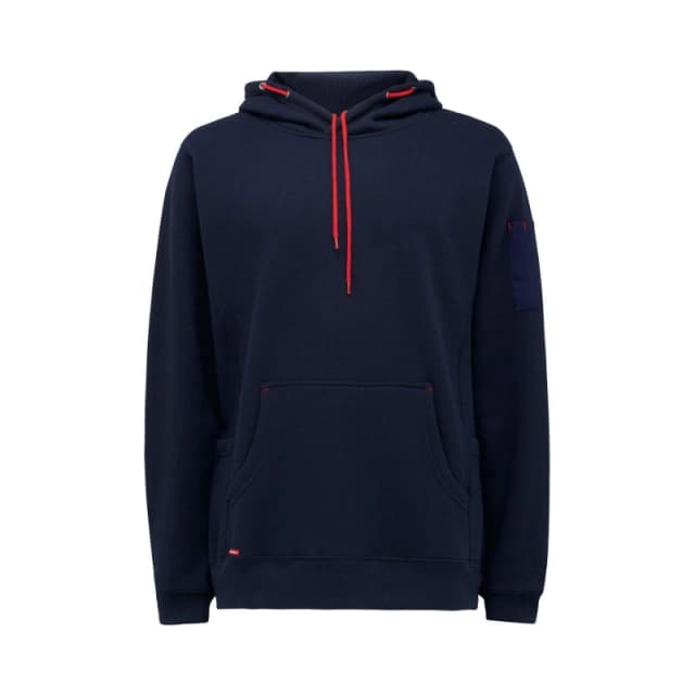 Hard Yakka Brushed Fleece Hoodie Navy male Med