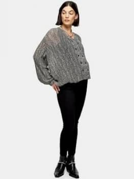 Topshop Maternity 32' Over-Bump Joni Jeans - Black