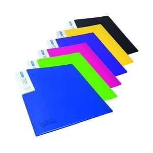 Rapesco Germ-Savvy Display Book 40 Pocket Assorted Pack of 6 1647