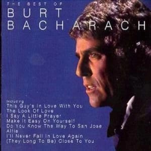 The Best Of Burt Bacharach by Burt Bacharach CD Album