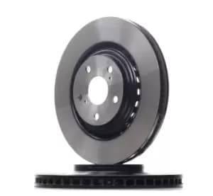 TRW Brake disc DF6265 Brake rotor,Brake discs TOYOTA,LEXUS,RAV 4 IV (ZSA4_, ALA4_),SIENNA (ASL3_, GSL3_),Highlander II (XU40)