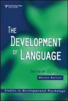 The Development of Language by Martyn Barrett Book
