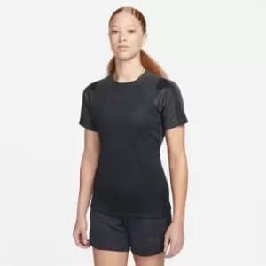 Nike Dri-FIT Strike Womens Short-Sleeve Top - Black