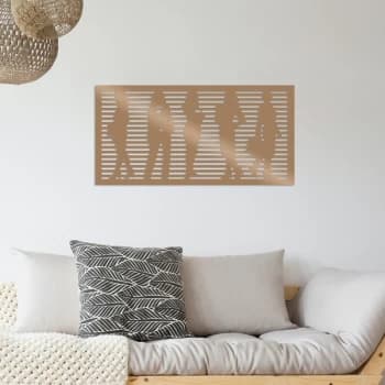 WorkWomen - Copper Copper Decorative Metal Wall Accessory