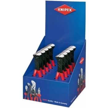 Knipex - DRAPER 10643 00 18 01 V10 Countertop Display of 10 x 200mm End Cutting Pliers