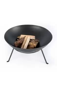 Metal Fire Bowl with Stand