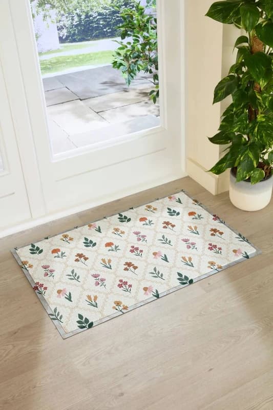 Artsy Doormats Santa Stop Here Indoor Outdoor Doormat