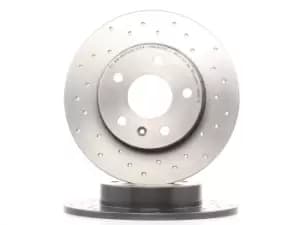 PAIR BREMBO BRAKE XTRA DRILLED DISCS 08.7627.1X