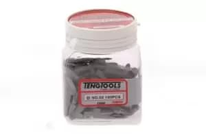 Teng Tools GR25002100 PH2 GR Bit - 25mm Long - 1/4" Hex - Pack of 100