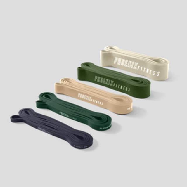 Phoenix Fitness Pull Up Bands Olive Resistance