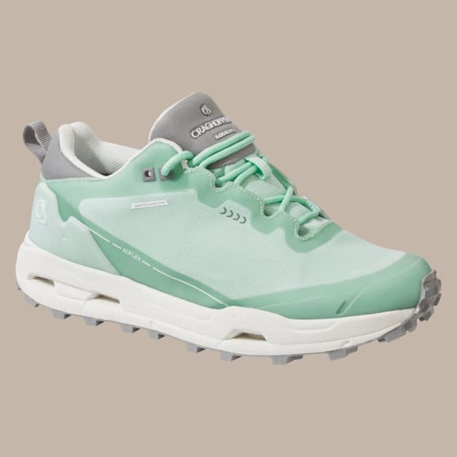 Craghoppers Womens Adflex Low Rugged Hiker Boots PoolsG/White female 3 (36)