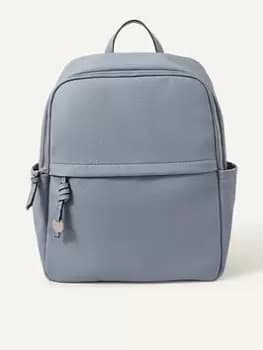 Accessorize Soft PU Backpack, Blue, Women