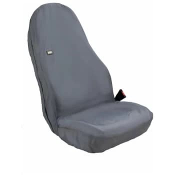 HDD Universal Winged Front Black Seat Cover - 80 X 70CM