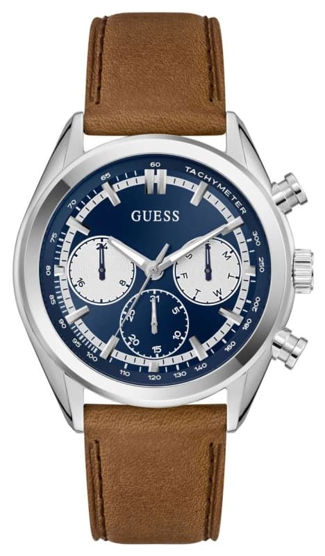 Guess GW0972G1 DAWSON Multifunction (44mm) Blue Sunray Dial Watch