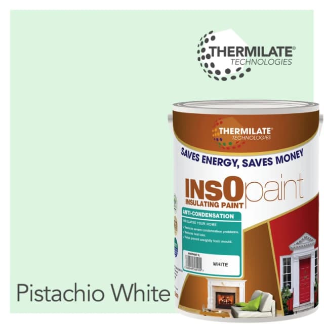 THERMILATE TECHNOLOGIES Anti Condensation Paint - 5L in Pistachio White Pistachio White Unisex 5L