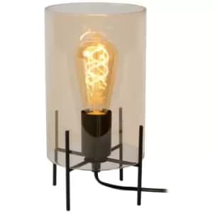 Lucide steffie - Table Lamp - Ø15cm - 1xE27 - Amber