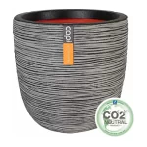 Planter ball Rib NL 43x41 anthracite