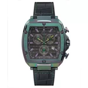 GC Y83009G2MF Spirit Tonneau Chronograph Black Strap Wristwatch