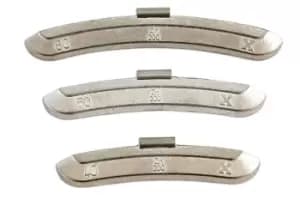 Wheel Weights for Steel Wheels 5gram Box of 100 Connect 32863