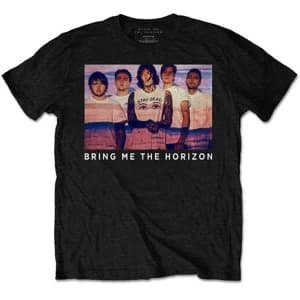 Bring Me The Horizon - Photo Lines Unisex Medium T-Shirt - Black
