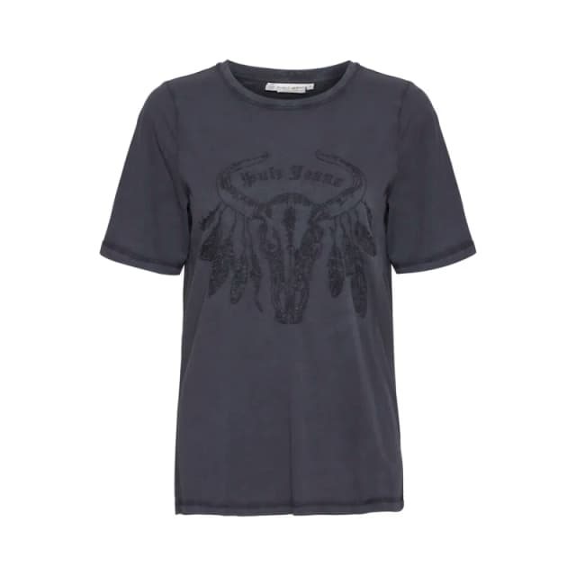 Pulz Jeans Womens T-Shirt Pulz Jeans Larissa Buffalo Noir Female S