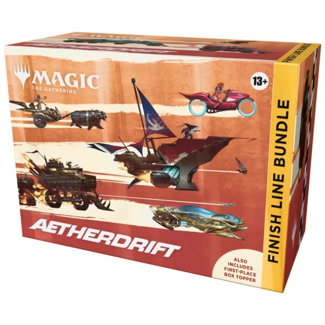 Magic the Gathering Magic the Gathering Magic: The Gathering Aetherdrift Finish Line Bundle - Multi One Size Unisex