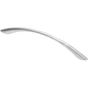 Metal Slim Drawer Cabinet Door Pull Kitchen Handle Cup Bow - Colour Aluminium - Pack of 20