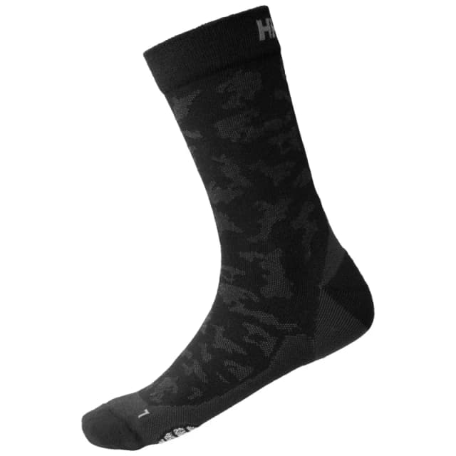 Socks Helly Hansen Crew Noir Unisex 39/41