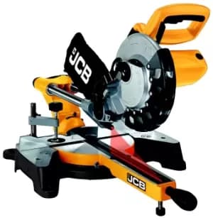 Jcb 1500W 240V 210mm Corded Sliding Mitre Saw Jcb-Ms210-Sb